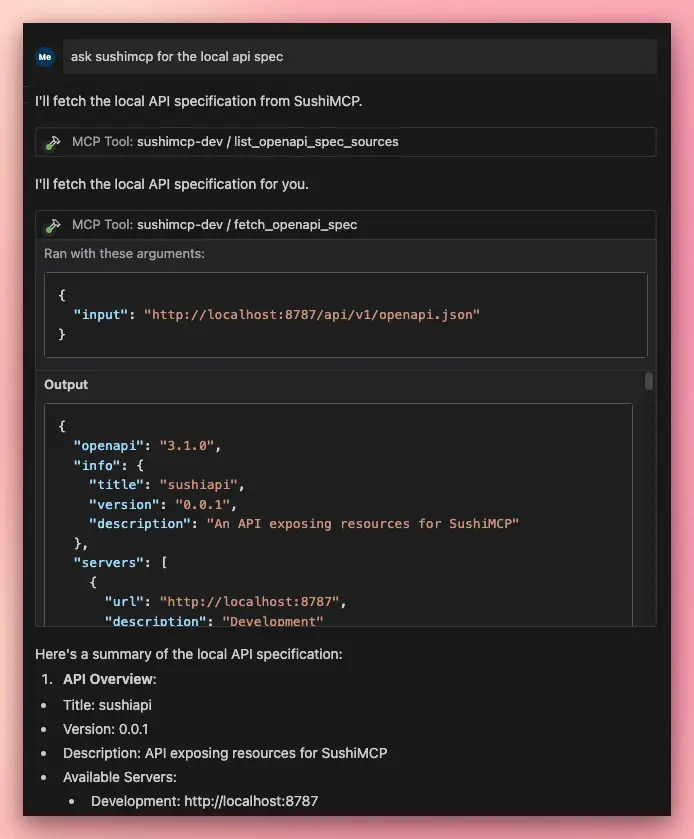 OpenAPI Specs